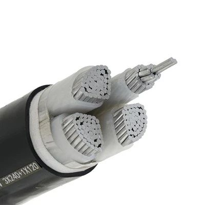 YJLV 0.6/1KV для зовнішнього використання LV алюмінієвий XLPE кабель стійкий до УФ броньований